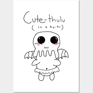 G33ktastic! - Ari (cute cthulhu) Posters and Art